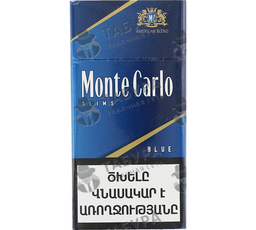 Сигареты Monte Carlo Blue Slims