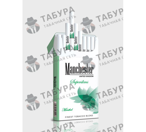 Сигареты Manchester Superslims Menthol