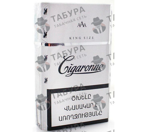 Сигареты Cigaronne White King Size